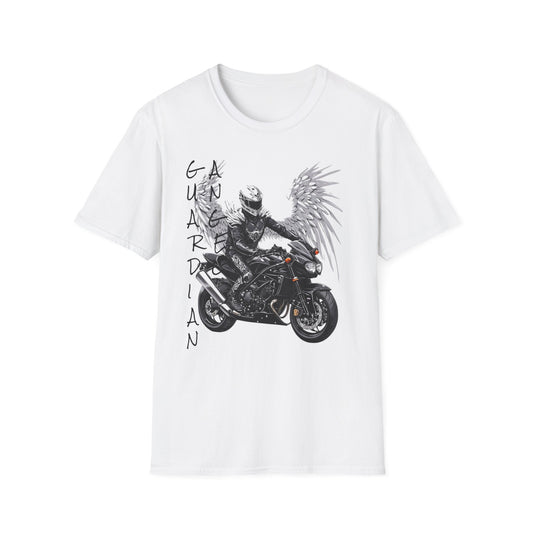 Guardian Angel Motorcycle Unisex T-Shirt