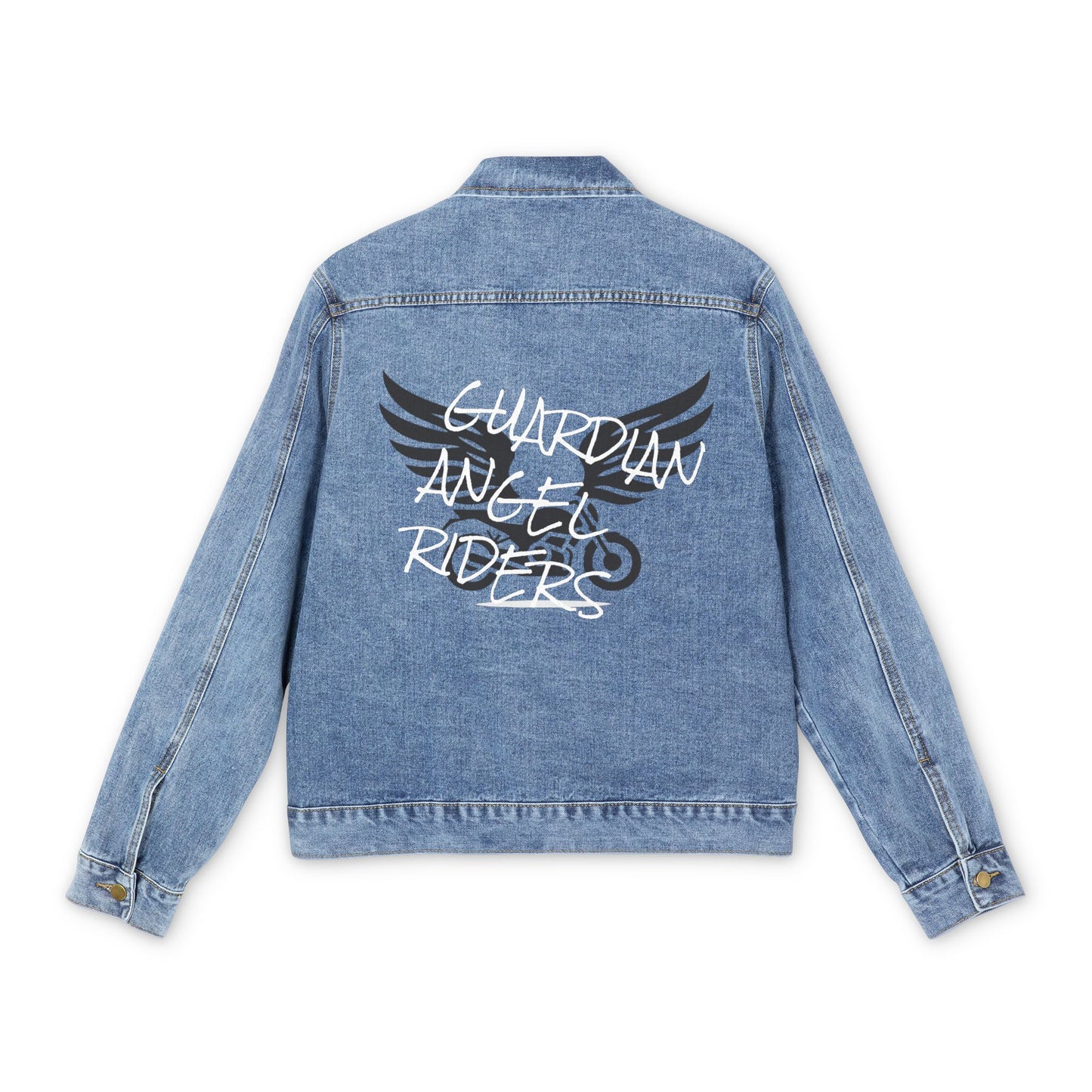 Guardian Angel Riders Men's Denim Jacket